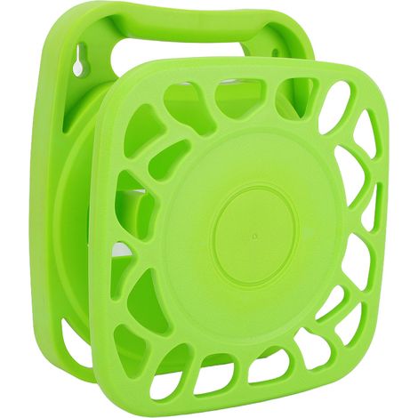 Support de Tuyau Mural en PP Épaissi, Crochet Rangement Arrosage et Lavage Auto, Robuste et Compact, Capacité 10m, Couleur Vive (1/4)