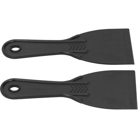 2 Pièces Imprimante 3D Spatule Résine Enlèvement Grattoir Spatule en Plastique pour 3D Dissolvant de Bulles D'air (1/5)