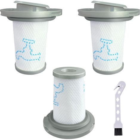 3-teiliges Ersatzfilterset für Rowenta X-Force Flex 8.60 Staubsauger RH9611, RH9637, RH9638, RH9639, Alternative zum Separatorfilter, Ersatzteil ZR009006 mit Reinigungsbürste (1/5)