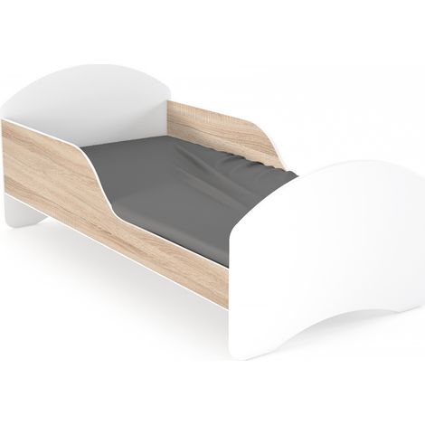 Letto per bambini LEO2 160x70 bianco-sonoma