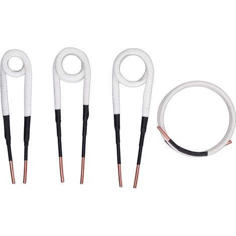 Kit 4 Bobines de Chauffage par Induction 3,0 mm, Noyau en Laiton, pour Dévissage Écrous et Boulons (1/5)
