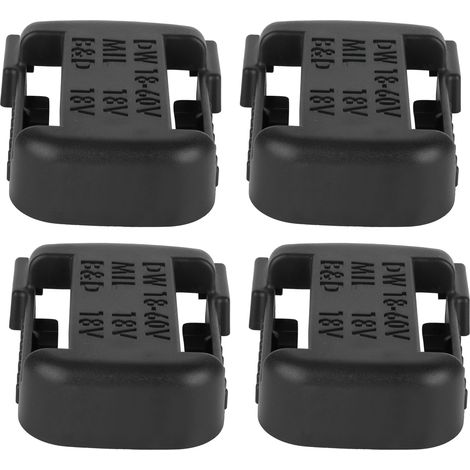 Lot de 6 adaptateurs de fixation pour batterie, support de chargeur pour étui de protection Milwaukee (1/5)