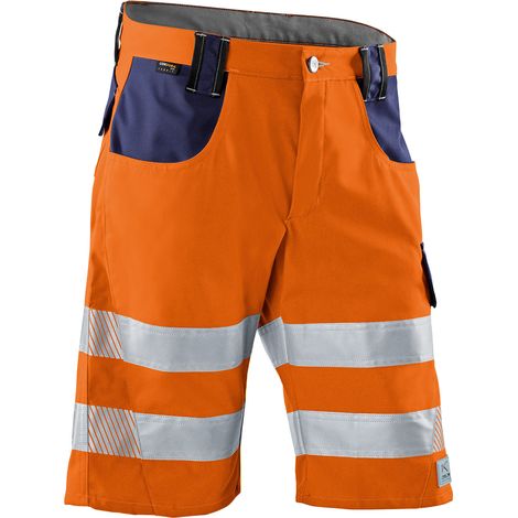 Kübler Shorts REFLECTIQ PSA 2 warnorange/dunkelblau Gr. 48 (1/2)