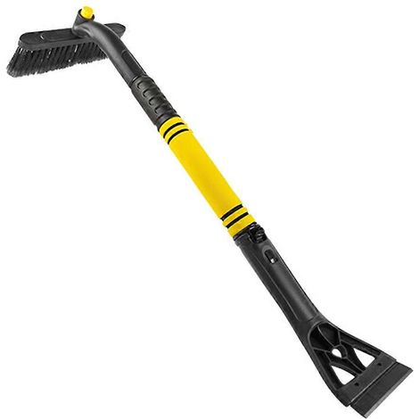 Grattoir à glace extensible et brosse à neige pour pare-brise de voiture, outil de déneigement rotatif à 360° pour voitures, camions et VUS (1/5)