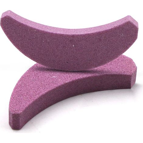 Affûteur de dents de scie à chaîne, pierre d'affûtage professionnelle pour bois, 2 pièces (1/5)
