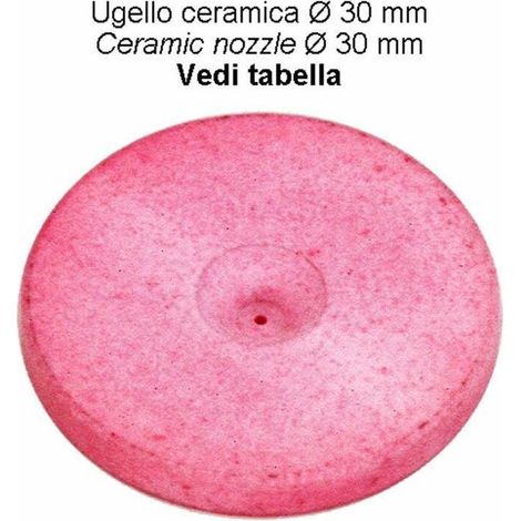 ugello Ø 30mm con foro Ø 1mm (1/2)