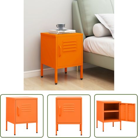 Furniture Limited - Table de chevet Rose 35x35x51 cm Acier (1/5)