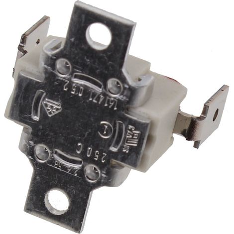 Ersatzteil - Sicherheitsthermostat - - BEKO, LEISURE, FAR, LISTO, AYA, DOMEOS, PROLINE, ESSENTIEL B, SABA, ARDEM, BLUESKY, GRUNDIG, WHIRLPOOL, INDESIT