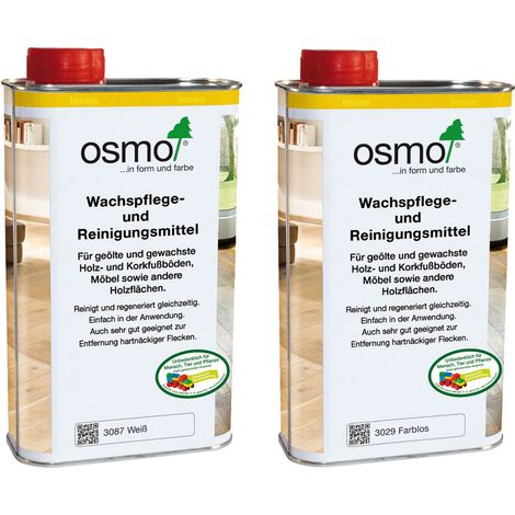 Osmo Wachspflege- und Reinigungsmittel Weiß 1,00 l - 13900055 (1/2)