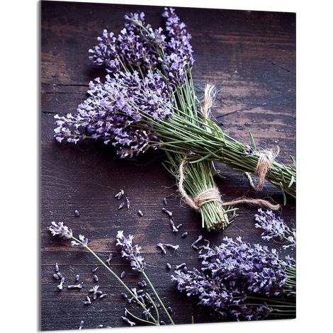 TAGLIERE IN VETRO 40x52 Lavanda (1/5)