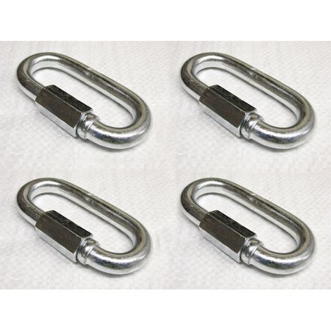 Screw Lock Repair Quick Link 16MM X4 (Galvanised Chain Secure Fastener)