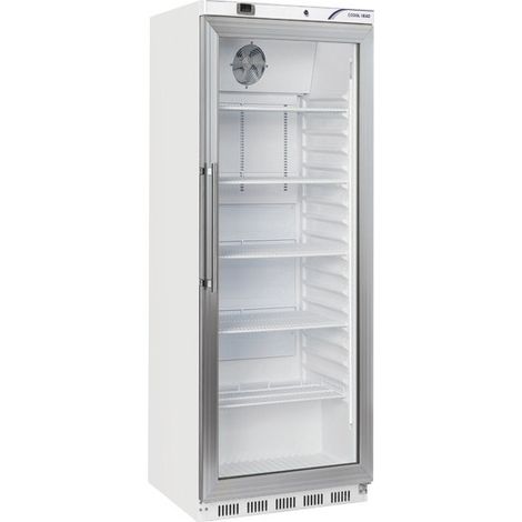 Vitrine réfrigérée positive 400L avec porte en verre étagères ajustables thermostat numérique - Cool Head (1/5)