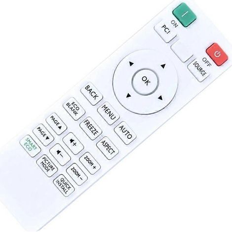 Télécommande simple d'utilisation, outil essentiel pour MX560, MX560P, MH560 et MW560 (1/4)