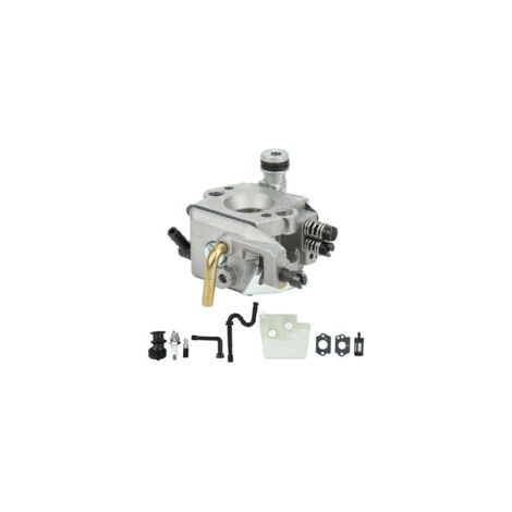 Kit tube admission filtre carburateur pour tronçonneuses Stihl 024 026 MS260 Aluminium anodisé Installation facile et durable
