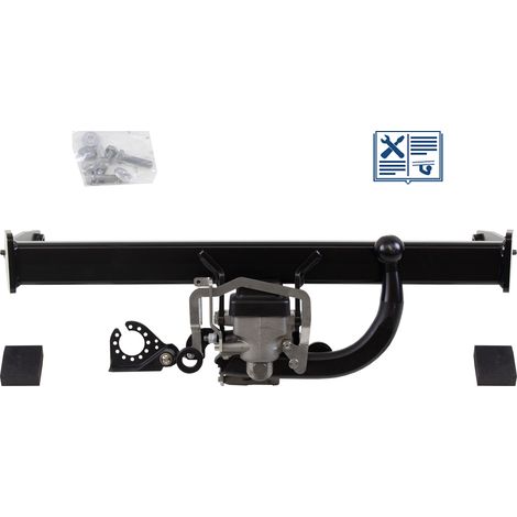 Attelage escamotable Brink + faisceau Trail-Tec universel 7 broches - AUDI A4 B9 Avant