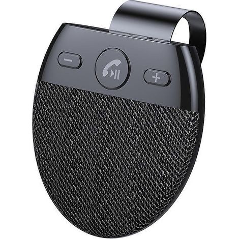 Kit mains libres sans fil pour voiture, enceinte Bluetooth multipoint mains libres, pare-soleil pour téléphone, accessoires Bluetooth pour voiture (1/5)
