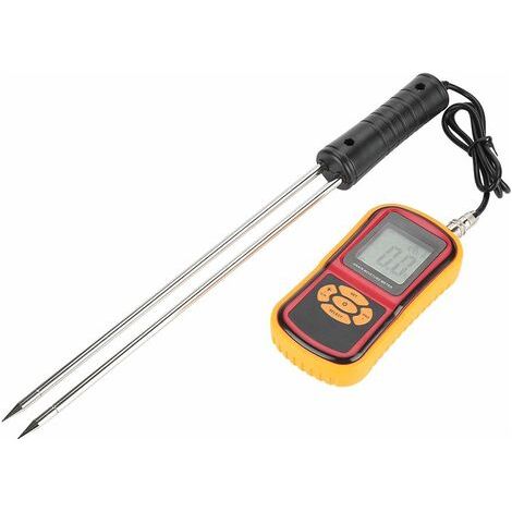 Tigrezy – Tragbares digitales Getreide-Hygrometer – LCD-Digital-Feuchtigkeitstester für Zuhause, Getreide-Feuchtigkeitstest-Set für Weizen, Reis, Doraso (1/5)