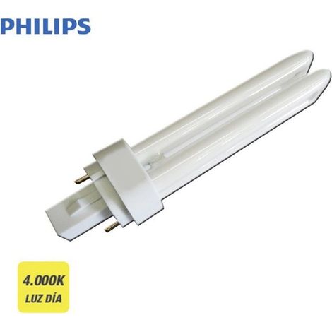 Philips – Ampoule basse consommation 26W G24d-3 – Température de couleur 4000K – Flux lumineux 1750 lm – Dimensions 16,9 cm