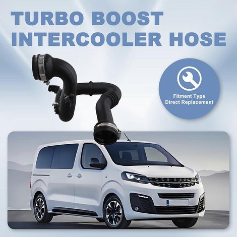 Durite d'échangeur de suralimentation turbo, compatible avec Vauxhall Opel Vivaro A (2006-2014) et Renault Trafic (2006-2014) - Référence : 93864697 (1/5)