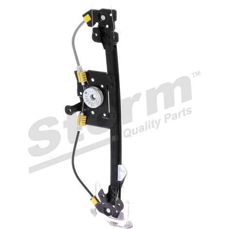 Mécanisme de lève-vitre arrière gauche compatible Opel 5140015 (1/4)