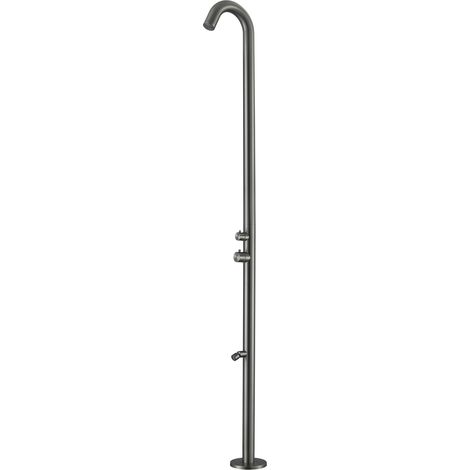 Eichenwald Modell 70 Gartendusche Sylt in Gun Metal