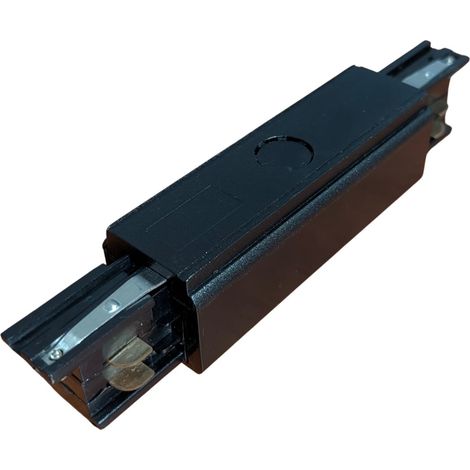 Connettore Giunto Lineare Lungo Forma I Colore Nero Per Barra Sistema Binario Trifase CB40201 CB40202 CB40203 (1/3)