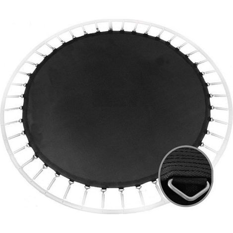 Lona elástica con soportes para cama elástica (Para cama 8FT - 2,45m)