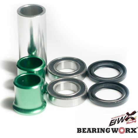 Bearing Worx Vorderradlager mit Dichtungen und Buchsen für Kawasaki KX 250 06-07, KXF 250 04-17, KXF 450 06-17 (25-1079)