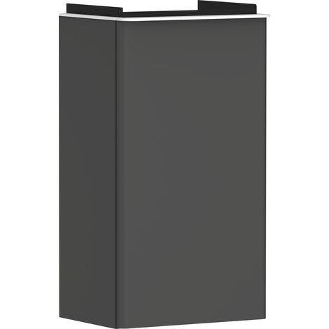 Meuble sous-vasque Xelu Q 340x605x245mm TA li gris avec Gri mweiß (1/5)