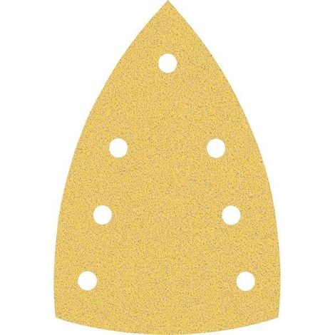 Bosch Accessories 2608901642 Papier abrasif pour ponceuse multifonction Grain 80 (L x l) 150 mm x 100 mm 50 pc(s)
