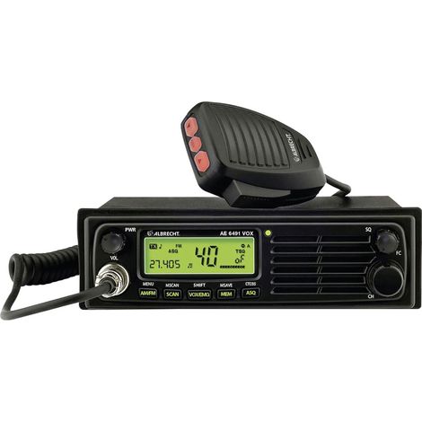 Albrecht AE 6491 VOX Radio CB de Auto (1/3)