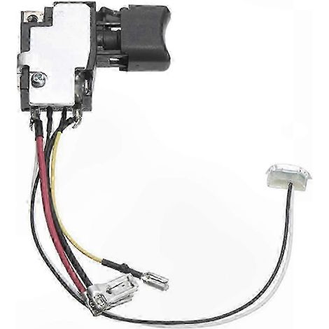 Makita 650751-1 kompatibler Ersatzschalter, Ersatzteil für die Bohrmaschinen TD152D und DTD152, einfache Installation, langlebiges Werkzeugbauteil. (1/5)
