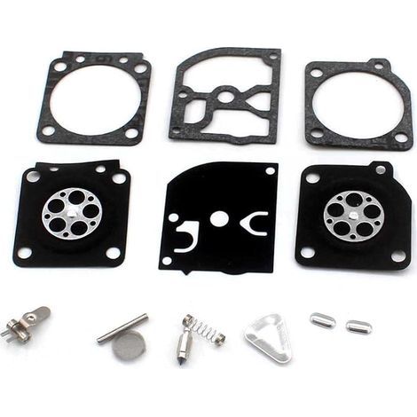 Kit de réparation de carburateur Membrane Pour Husqvarna 123 223 322 323 325 326 327 123L 323L 325L 326L JONSERED BC2125 GC2125 Remplace 531 00 45-53 / ZAMA RB-69