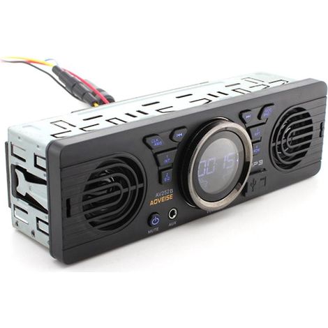 12,0-V-Autoradio mit MP3-Player, integriertem Lautsprecher und Bluetooth-Funktion (SD-Speicherkarte)