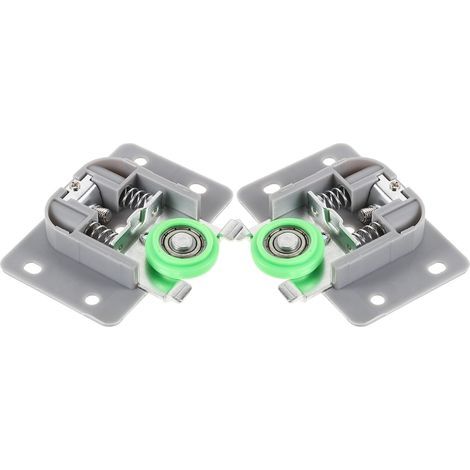 2 Piece Compatible Renovation Cabinets Hardware Plastic Sliding Closet (1/5)