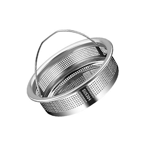 Passoire d'évier de cuisine en acier inoxydable - Panier de filtre d'évier de 2 cm (1/4)