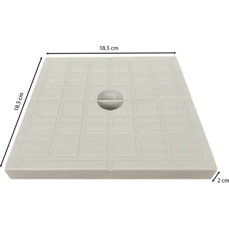 Chiusino singolo super : Dimensione - cm 20x20 (1/2)