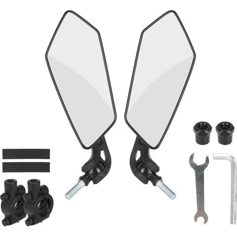 Verstellbarer und um 360 Grad drehbarer Rückspiegel (Reflektor) für Motorräder und Roller - eine Modifikation für Rückspiegel.