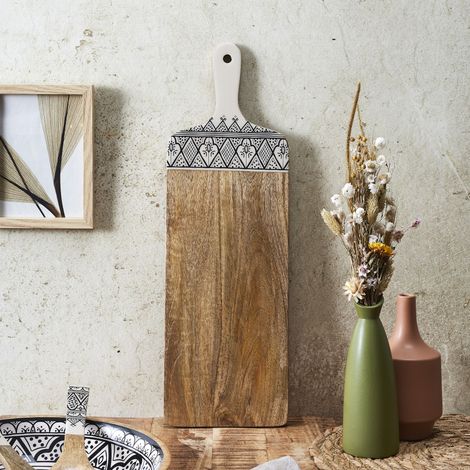Planche de Présentation - HOME DECO FACTORY - Dune - Manguier - Noir - 58 cm (1/4)