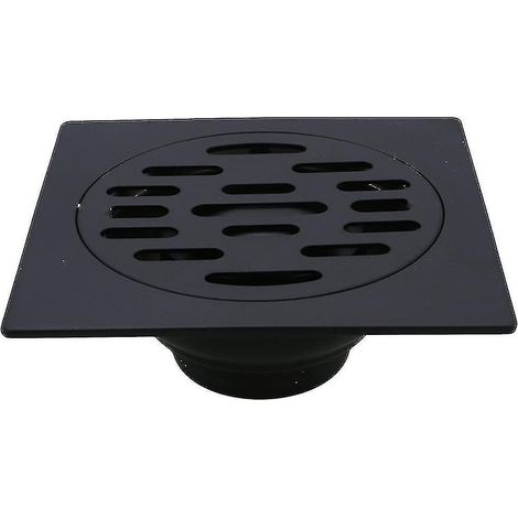 Grille de siphon de douche en acier inoxydable durable avec couvercle pour salle de bain, buanderie, cuisine. Convient pour le sol, la buanderie, la cuisine et la salle de bain.