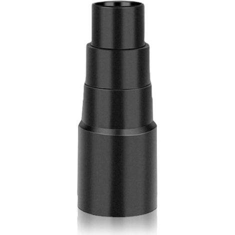 Universeller Staubsaugeradapter, 4-lagiger Staubsaugerschlauchadapter, kompatible Staubsaugerschlauchanschlüsse, Schlauchreduzierstück für Haushaltsstaubsauger, Staubsaugerzubehör, schwarz. (1/3)