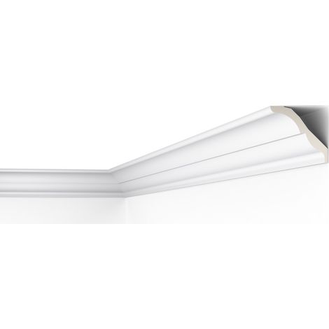 Corniche NMC Z21 ARSTYL Noel Marquet Moulure décorative Corniche de plafond design moderne blanc 2 m (1/2)