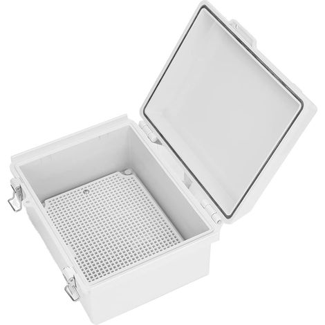Boîte de jonction, Boîte derivation, boitier electrique etanche exterieur, Boîte de distribution étanche IP67 ABS, pour installations électriques intérieures et extérieures (220 x 170 x 110 mm) (1/5)