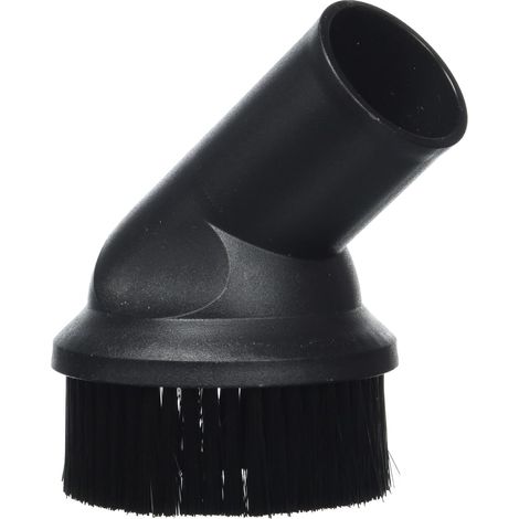 Brosse Ronde Tapis - 1 Pièce - Plastique - Raccord 36 Mm - Pour Aspirateur Eau Et Poussière - Diamètre 70 Mm (1/2)