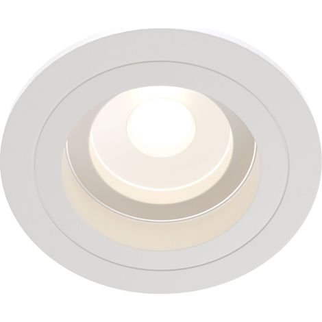 Faretto da incasso Downlight in Alluminio Atom Bianco (1/4)