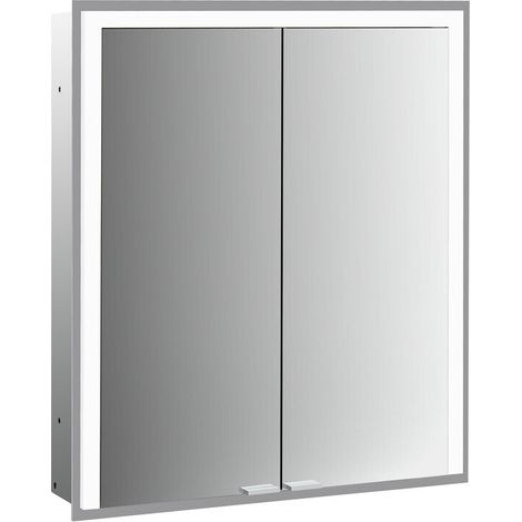 emco prime 3 Spiegelschrank, 600mm, 2 Türen, Unterputzmodell, (1/5)
