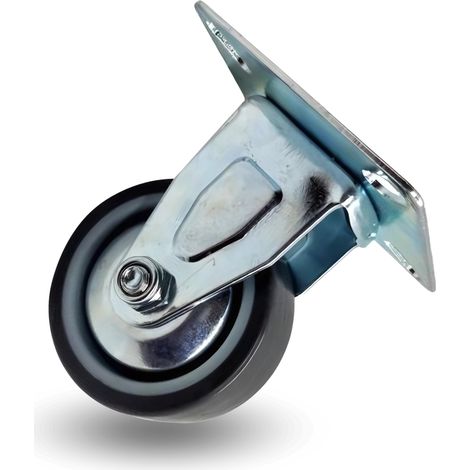 Roues fixes 75 mm 60 kg FDPE 0751 thermoplastique (1/5)
