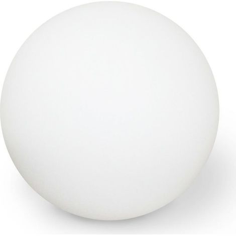 Lámpara solar de suelo, esfera RGB, 30 cm, 1 unidad.