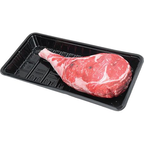 Jouet à mâcher pour chien, jouet couineur, durable, souple, en forme d'aliment, avec couineur, jouet à mâcher rembourré pour chiot-Tomahawk Steak (1/5)