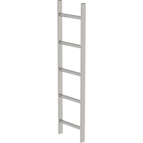 MUNK Schachtleiter aus Edelstahl 300mm breit 5 Sprossen 1,40m lang (1/3)